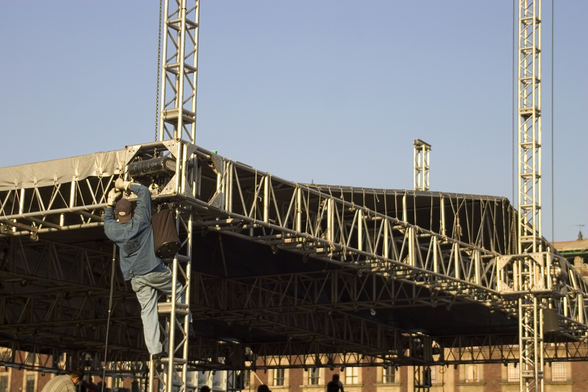 stage construction